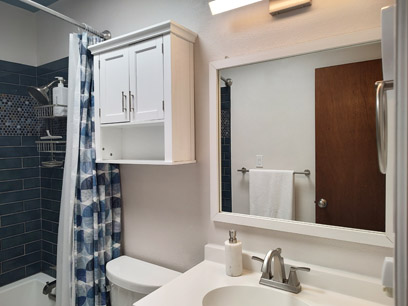 Hall bath